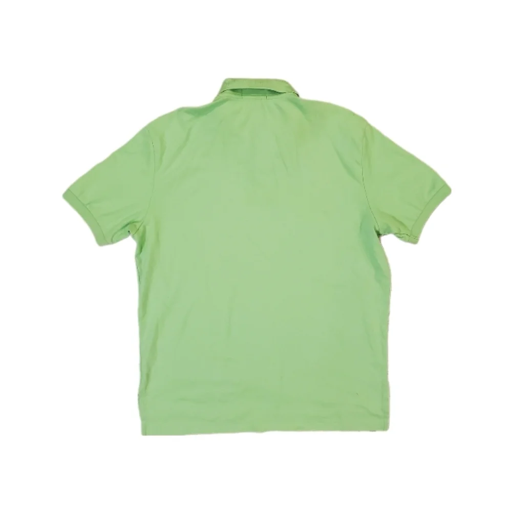 Ralph Lauren Polo Men's Lime Green‎ Short Sleeve Collared Soft Knit Shirt XL
